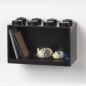 Lego, półka Brick 8 - Czarna (41151733)